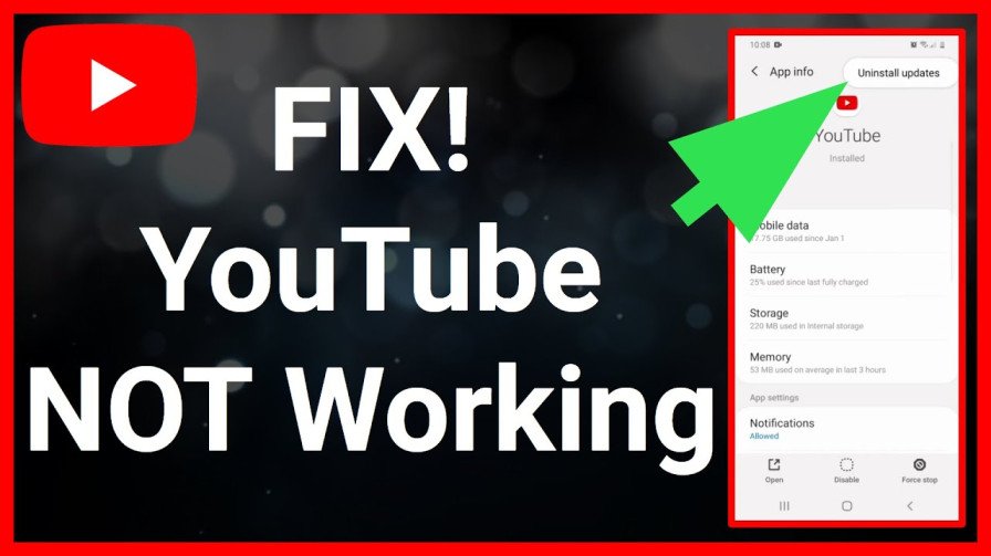 Why Youtube Not Working