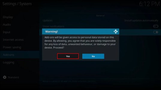 enables unknown resources