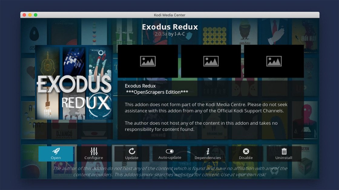 Exodus Kodi Addon