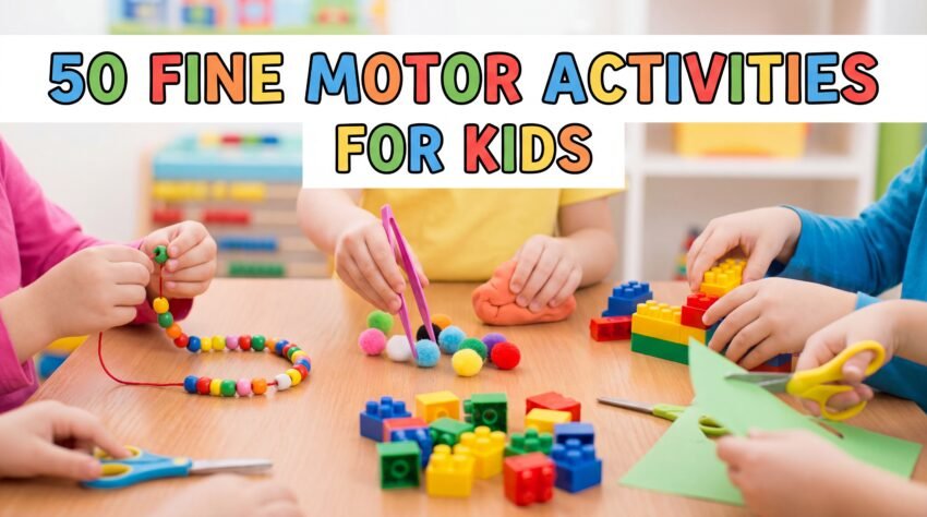Fine Motor Activities For Kids