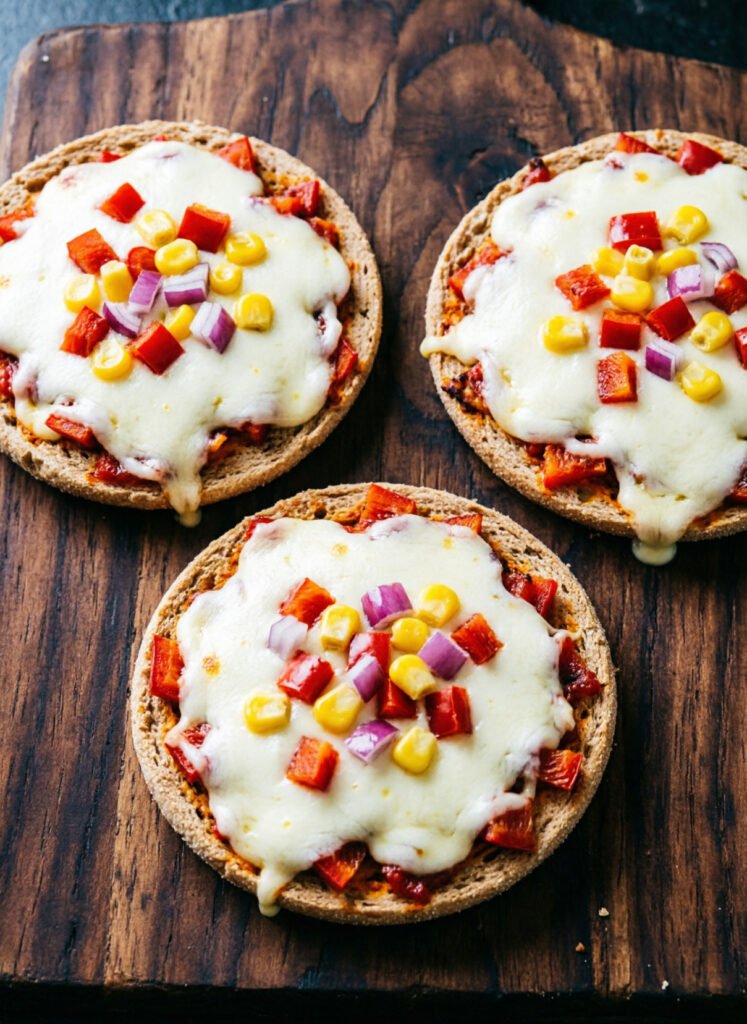 Mini Veggie Pizzas