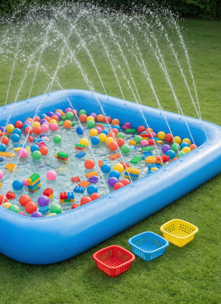 Splash Pad Toy Sorting