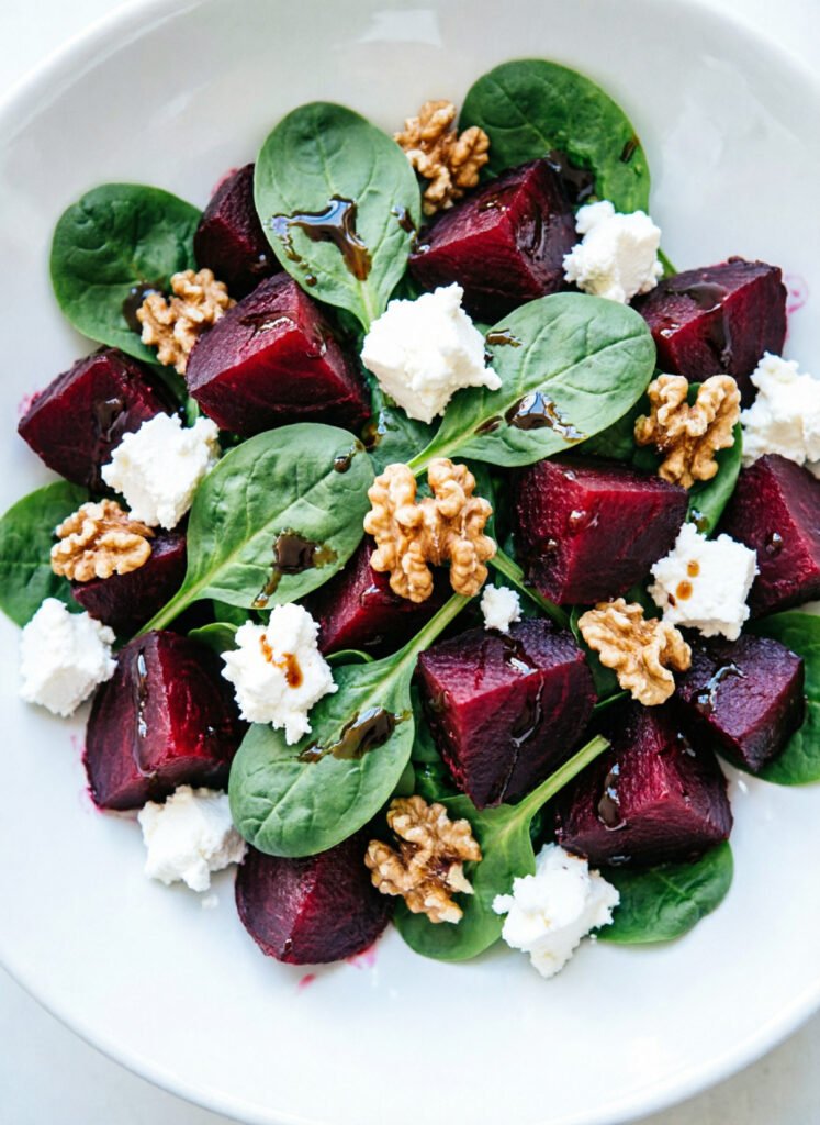 Beet and Goat Cheese Salad