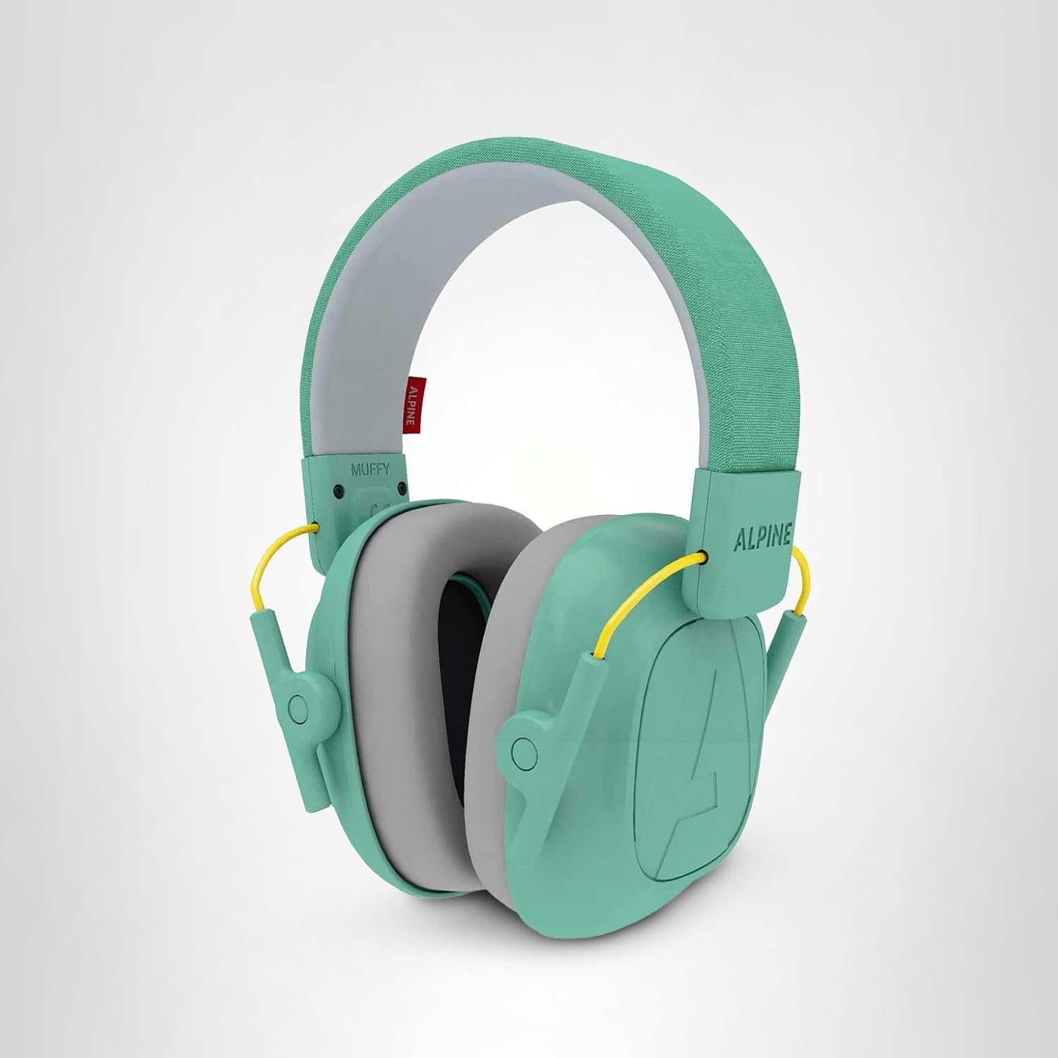 Alpine Muffy Kids - Hearing Protection - CE & ANSI Certified - Adjustable for Ages 3-16 years - Noise Cancelling Headphones - 25dB Sound Reduction Ideal for Protection and Concentration Aid - Mint