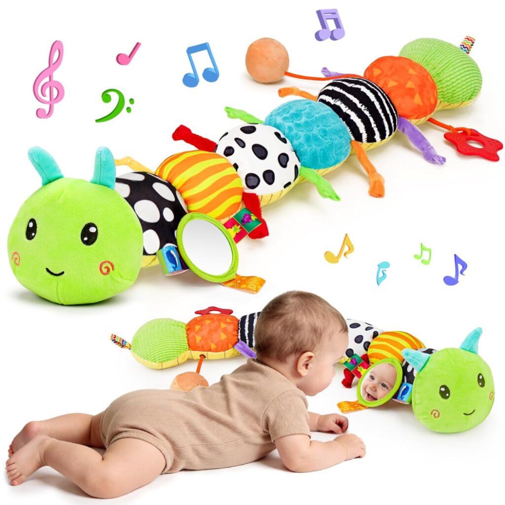 Plush Musical Toy With Dangling Parts