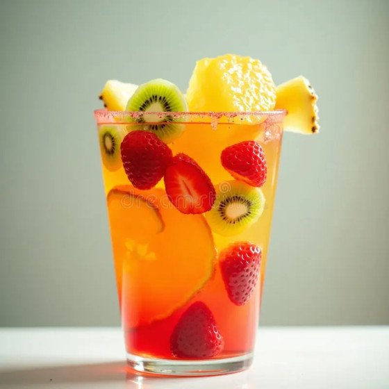 Rainbow Fruit Punch