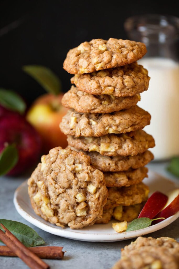 Wholesome Apple Cinnamon Breakfast Cookies